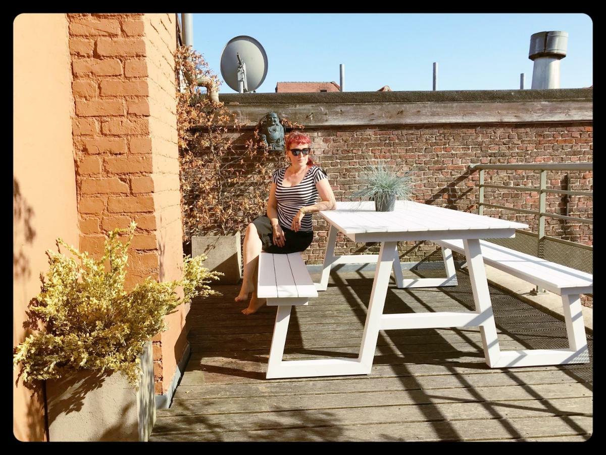 Villa Trendy House 5Min From Shoppingstreets Bruges Esterno foto